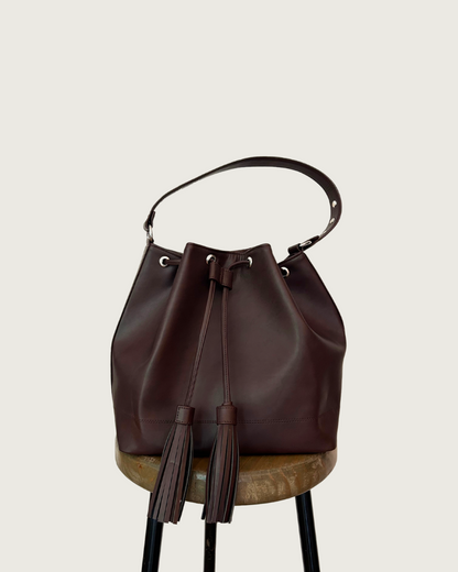 Bucket Bag- Piel reciclada